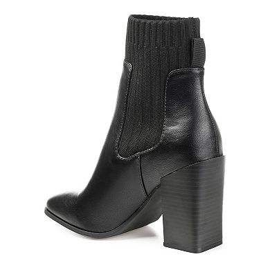 Journee Collection Adalia Tru Comfort Foam™ Women's Block Heel Ankle Boots