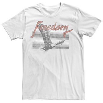 Men's Americana Eagle Flying Freedom Music Tee