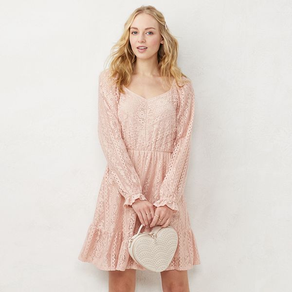 Lauren conrad pink dress online