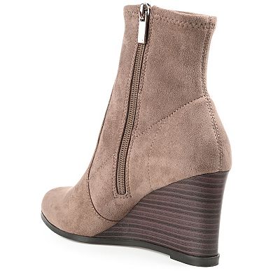 Journee Collection Hepburn Tru Comfort Foam™ Women's Wedge Ankle Boots
