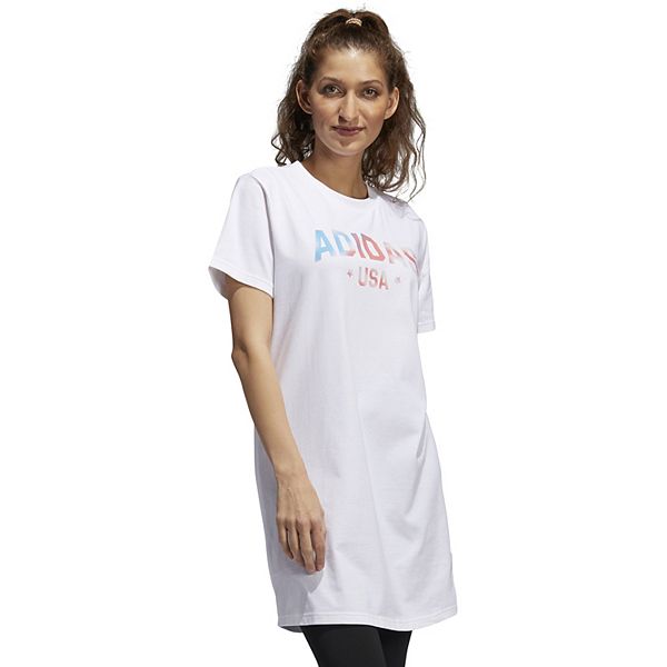 Womens adidas t shirt on sale dress