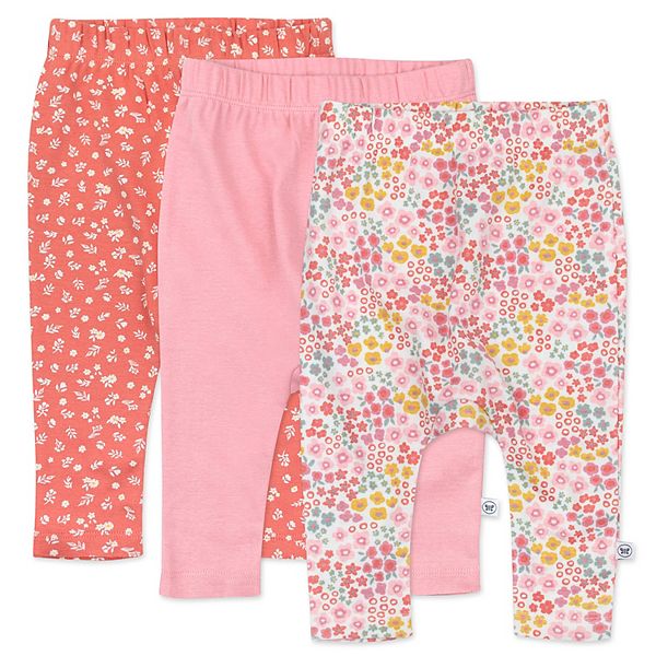 HONEST BABY CLOTHING 3Pack Organic Cotton Harem Pants