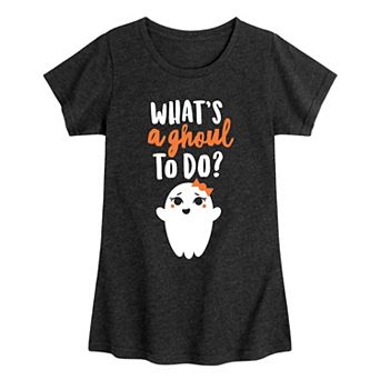 Girls 7-16 Whats A A To Do Graphic Tee
