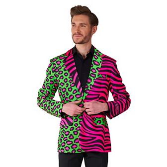 Men's Suitmeister Party Animal Neon Blazer