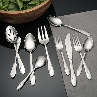 Cambridge Swirl Sand 89-pc. Flatware Set