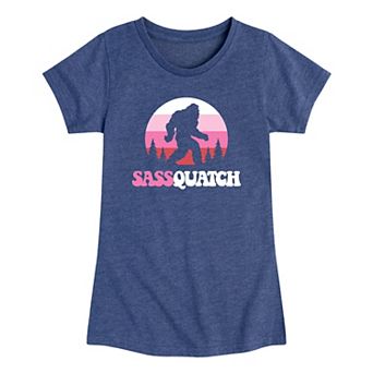 Girls 7-16 Sassquatch Graphic Tee