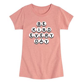 Girls 7-16 Letter Beads Be Kind Everyday Graphic Tee