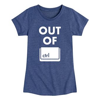 Girls 7-16 Out Of CTRL Graphic Tee