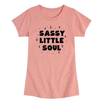 Girls 7-16 Sassy little Soul Graphic Tee