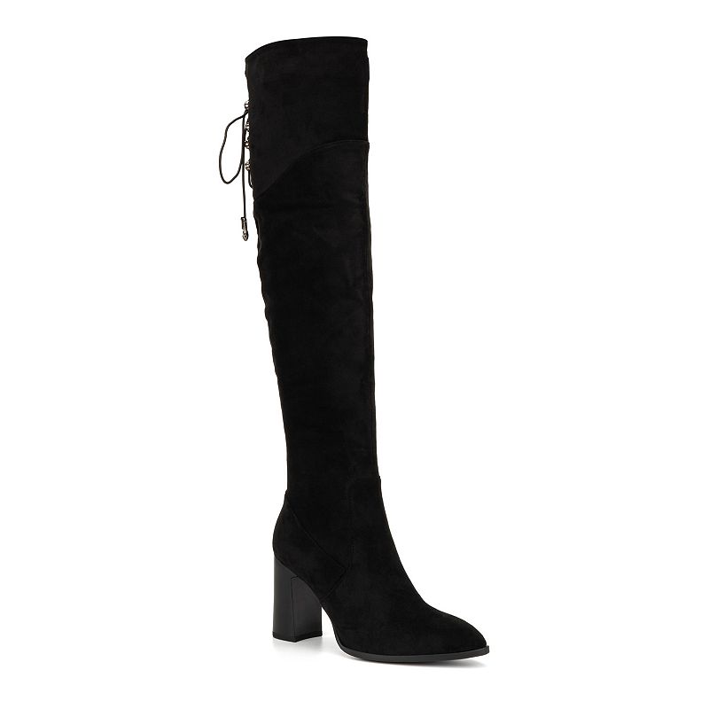 FEI1047BLACKBLACK Torgeis Ryder Womens Knee-High Boots, Size: 10, Bl sku FEI1047BLACKBLACK