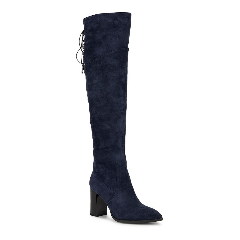 FEI1047NAVYNAVY Torgeis Ryder Womens Knee-High Boots, Size: 10, Bl sku FEI1047NAVYNAVY