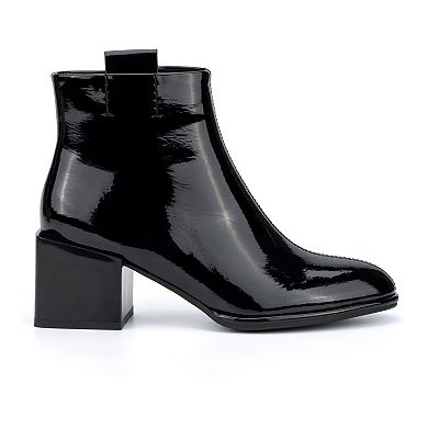 Torgeis Monty Women's Faux Patent Leather Ankle Boots