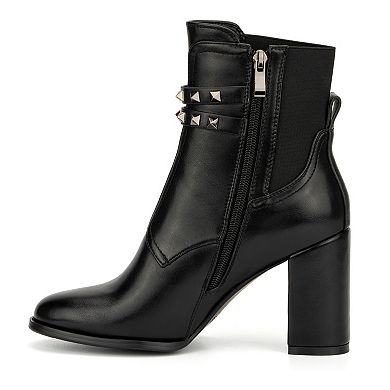 Torgeis Justina Women's Block Heel Ankle Boots