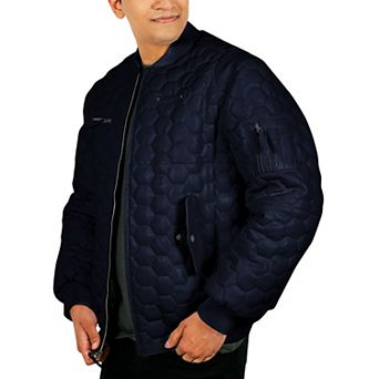 Men's Franchise Club Ace Quilted Leather Jacket