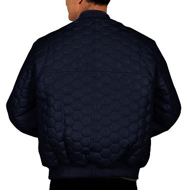 Men's Franchise Club Ace Quilted Leather Jacket