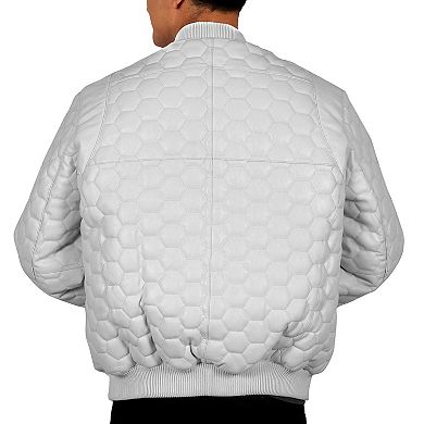 Men's Franchise Ace Leather Quilted Jacket