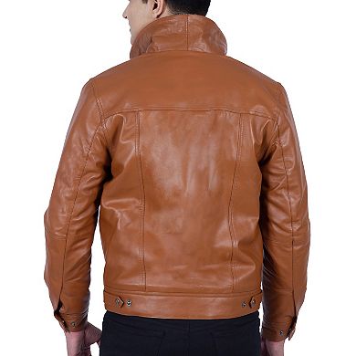 Men's Franchise Club Ace Leather Jacket