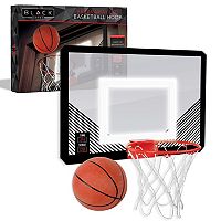 Black Series Mini LED Light-Up Basketball Hoop Sports Game w/Ball Deals