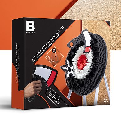 Black Series Bristle Axe Throwing Target Set