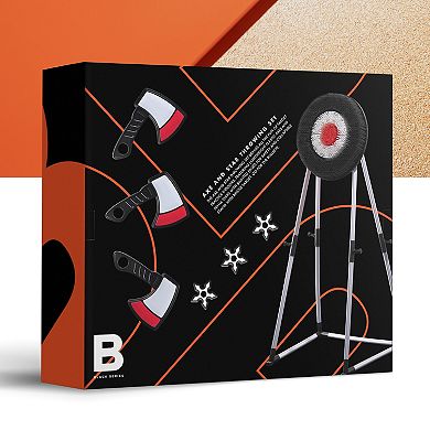 Black Series Bristle Axe Throwing Target Set