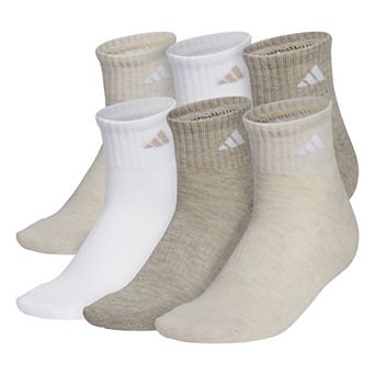 Women's adidas 6-Pack Athletic Quarter Length Socks