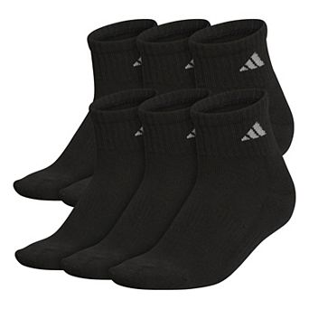 Women's adidas 6-Pack Athletic Quarter Length Socks