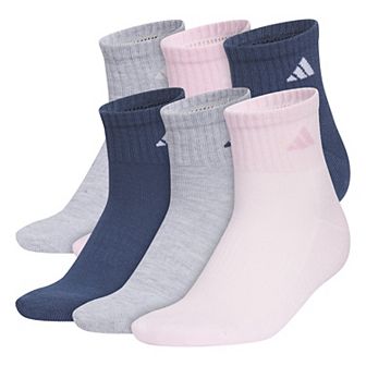 Women's adidas 6-Pack Athletic Quarter Length Socks