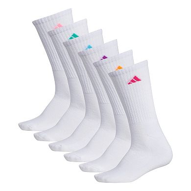 Women's adidas 6-Pack Athletic Crew Socks