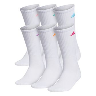 Women's adidas 6-Pack Athletic Crew Socks