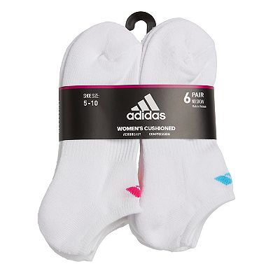 Women's adidas 6-Pack Athletic No-Show Socks