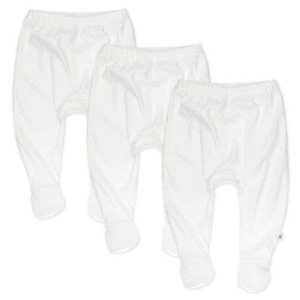 Baby 3pk Pants Black/White Size 6-9 months 