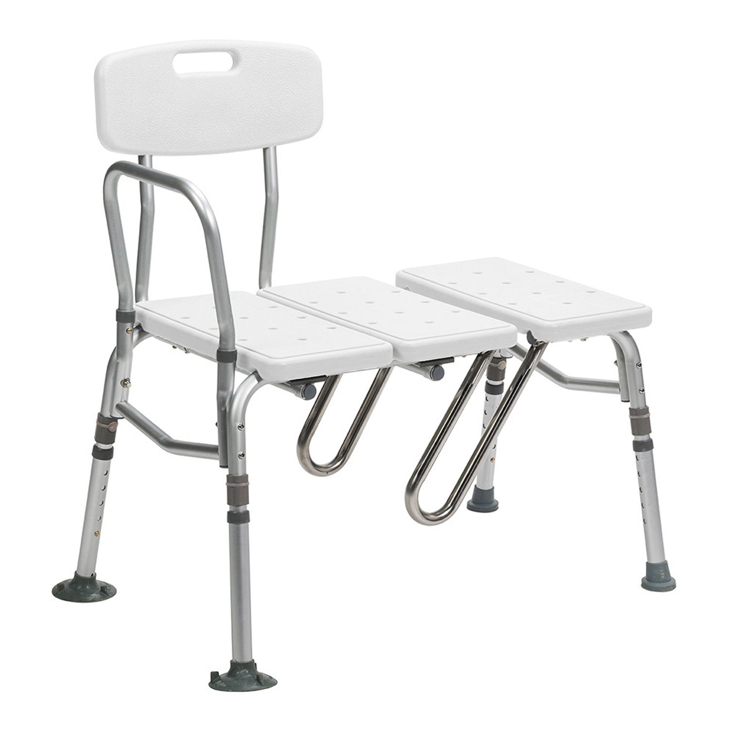 Image for Drive Medical Splash Defense Senior Shower Transfer Bench with Curtain Guard at Kohl's.