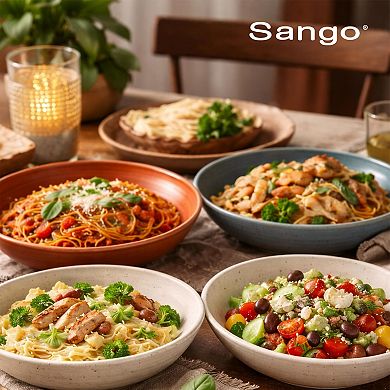 Sango Siterra Painters Palette 4-pc. Dinner Bowl Set
