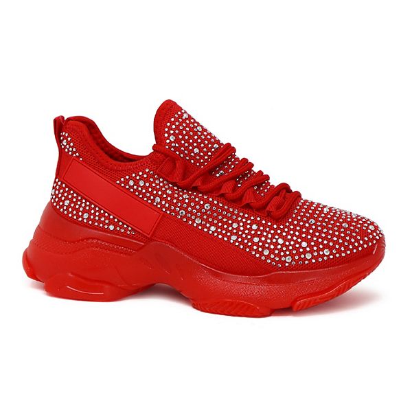 Yoki Vanya 10 Women's Rhinestone Sneakers