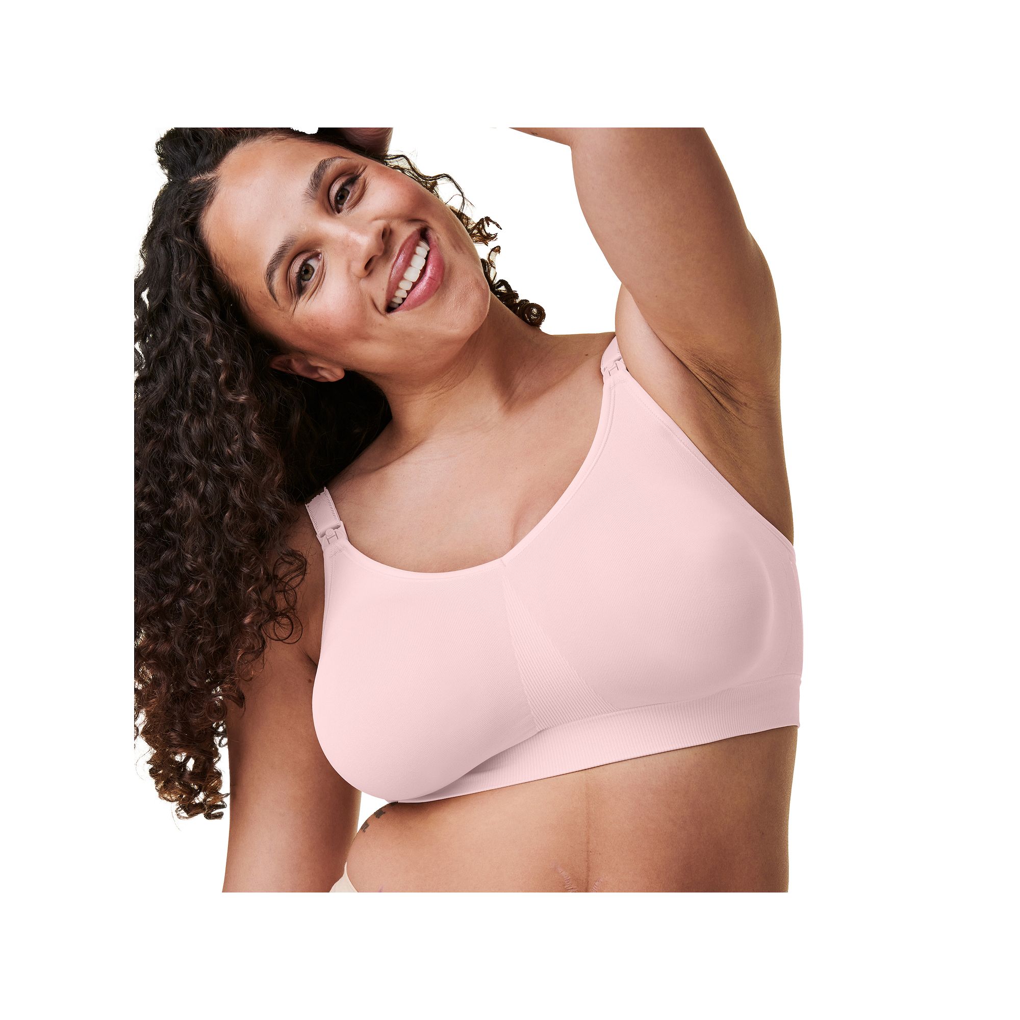 Bravado Designs Body Silk Seamless Nursing Bra 1401V, Womens, Size: Small,