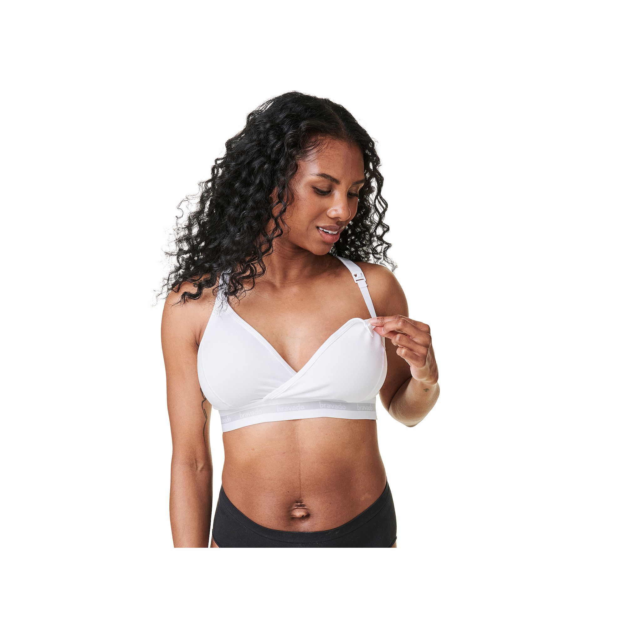 Bravado Designs Original Nursing Bra 1014VBA, Womens, Size: XL, White