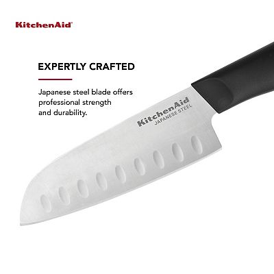 kns KE さん、 KitchenAid KE5IKSEOHOBA Classic 5-in. Santoku Knife with Sheath