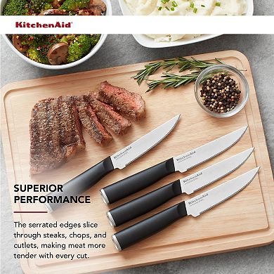 KitchenAid KE4PSKEOHOBA Classic 4-pc. Steak Knife Set