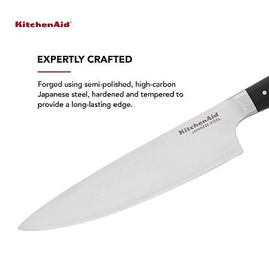 KitchenAid KO8IFSSOHOBA Gourmet Forged Chef Knife