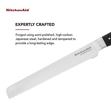 KitchenAid KO8IRSSOHOBA Gourmet Forged Bread Knife