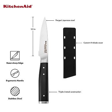 KitchenAid KO35DSSOHOBA Gourmet Forged Serrated Paring Knife