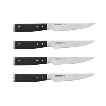 KitchenAid KO4PSKSOHOBA Gourmet 4 pc Forged Triple Rivet Steak Knife Set