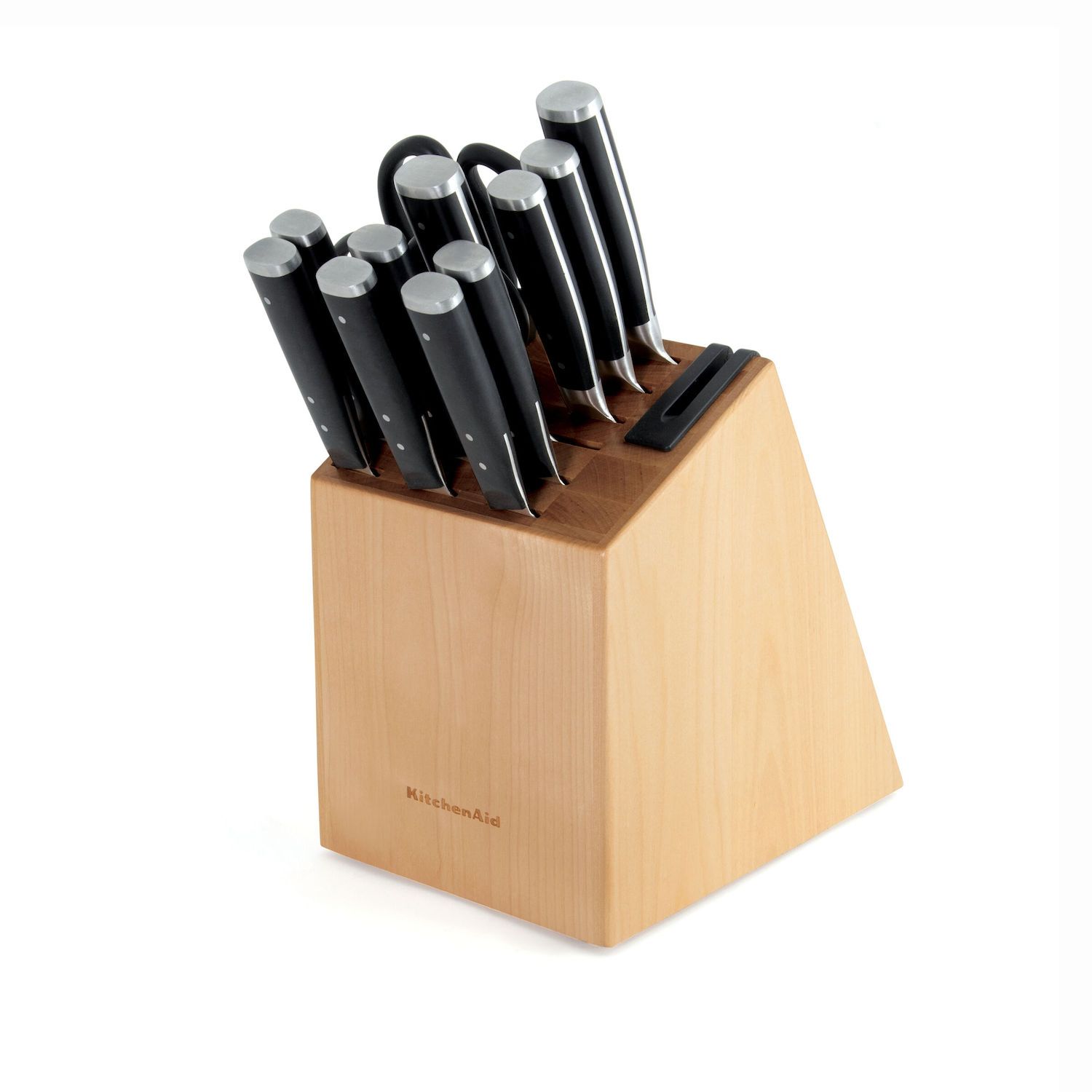 14-Piece Forged Triple-Rivet Knife Block Set - Thumbnail 4