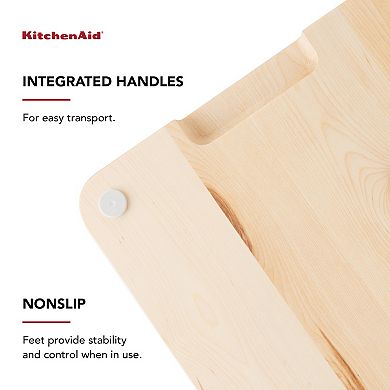 KitchenAid KO709IOSA Gourmet Birchwood Chopping Block