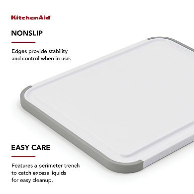 KitchenAid Classic Nonslip Plastic Cutting Board