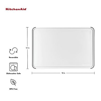 KitchenAid Classic Nonslip Plastic Cutting Board