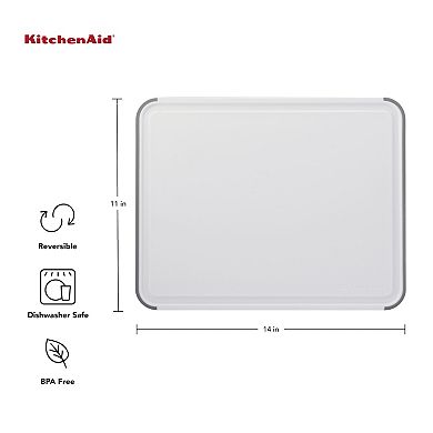 KitchenAid Classic Nonslip Plastic Cutting Board