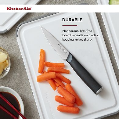 KitchenAid Classic Nonslip Plastic Cutting Board