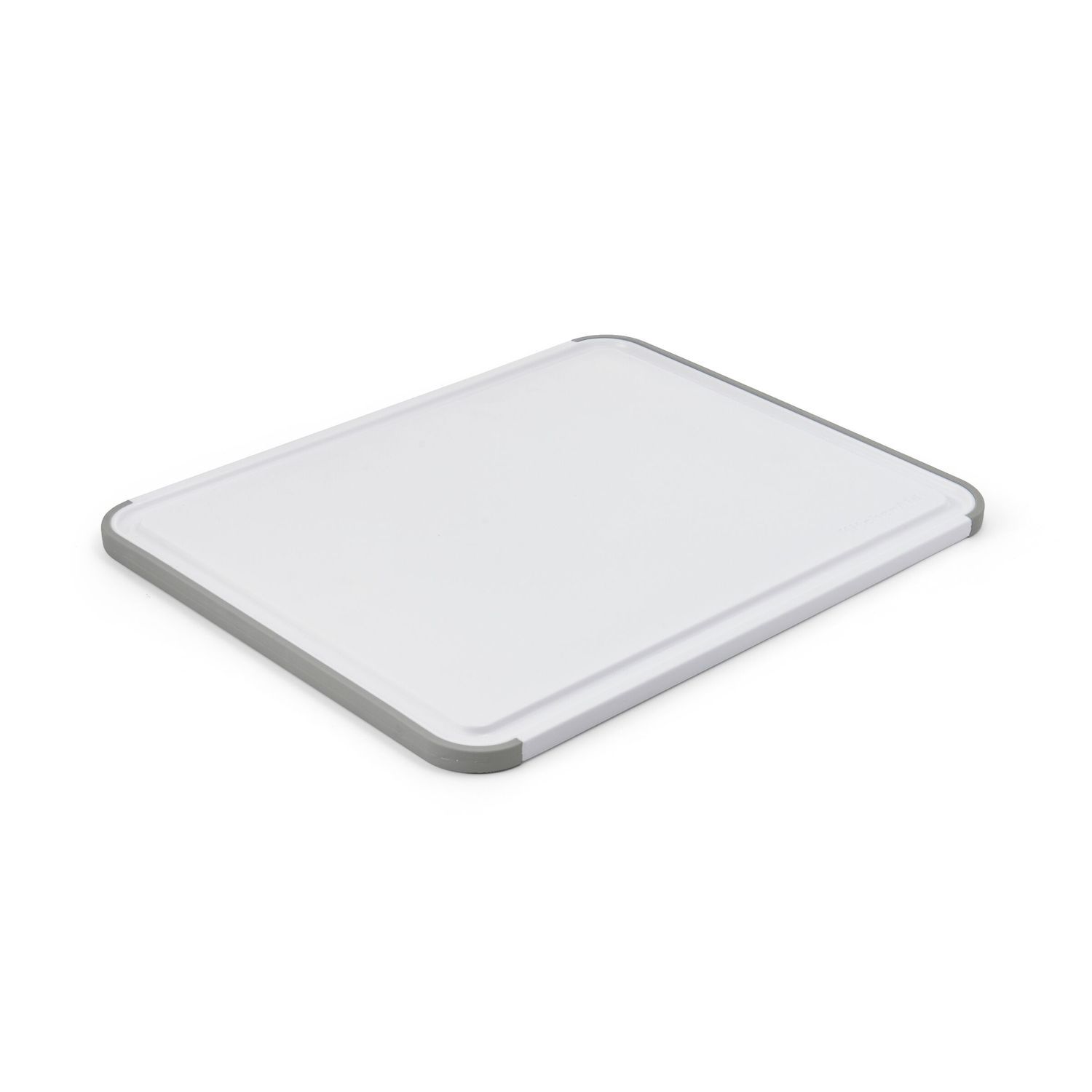 KitchenAid Classic Nonslip Plastic Cutting Board, White