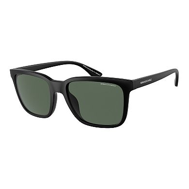 Women's Armani Exchange AX4112SU 55mm Rectangle Sunglasses
